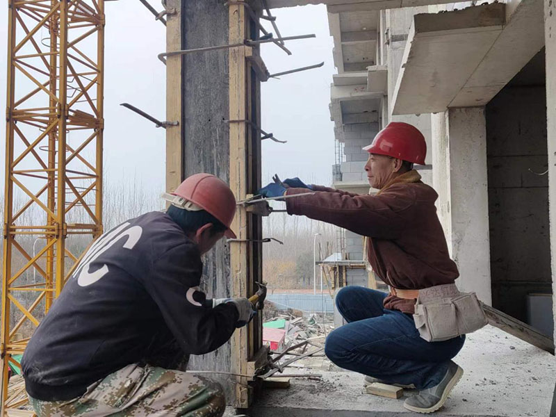 河南汤阴：人才公寓项目建设一片火热