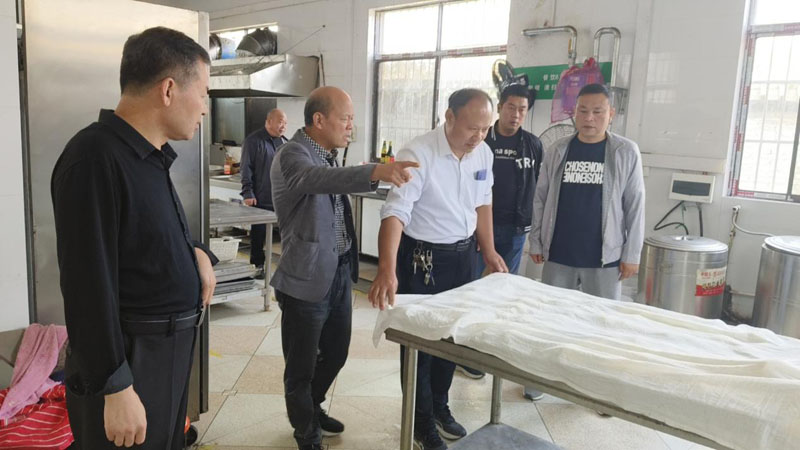 唐河县民政局开展养老机构食品安全联合专项检查