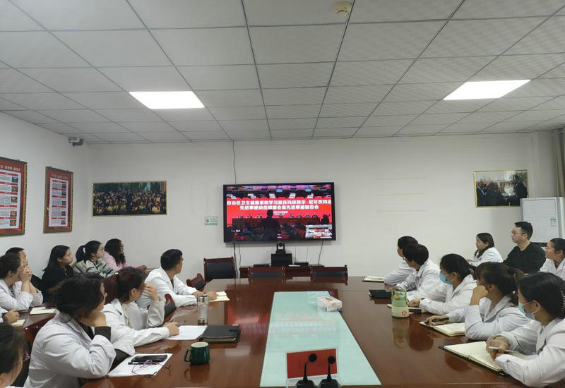 和硕县卫生健康系统学习宣传玛依努尔•尼亚孜同志先进事迹活动 和硕县卫生健康系统学习宣传玛依努尔•尼亚孜同志先进事迹活动