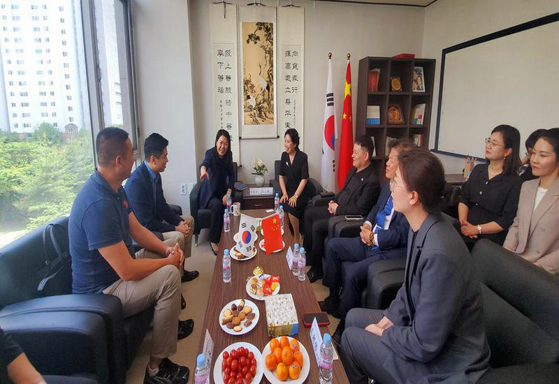 三亚海外联谊会访问韩国东北三省总商会 共谋中韩商贸新篇章 三亚海外联谊会访问韩国东北三省总商会 共谋中韩商贸新篇章