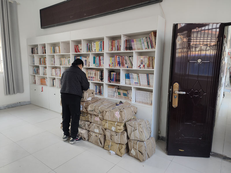 蒙城县乐土镇 “点单式”图书配送到乡村 促农家书屋提质增效